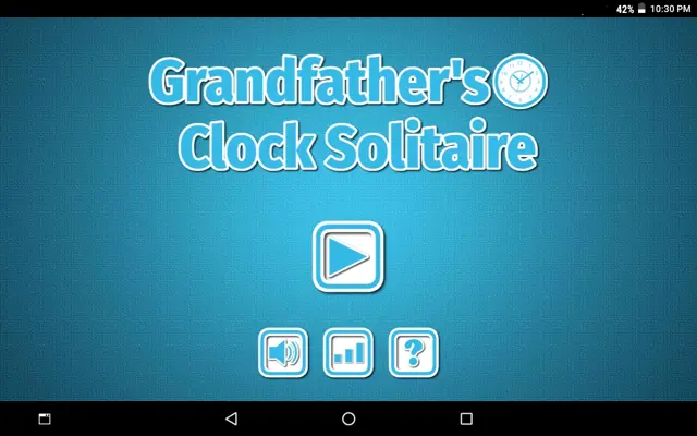 Grandfather's Clock Solitaire android App screenshot 2